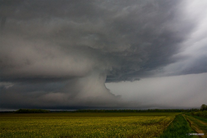 Storm near Vandalia, Illinois - May 3, 2013