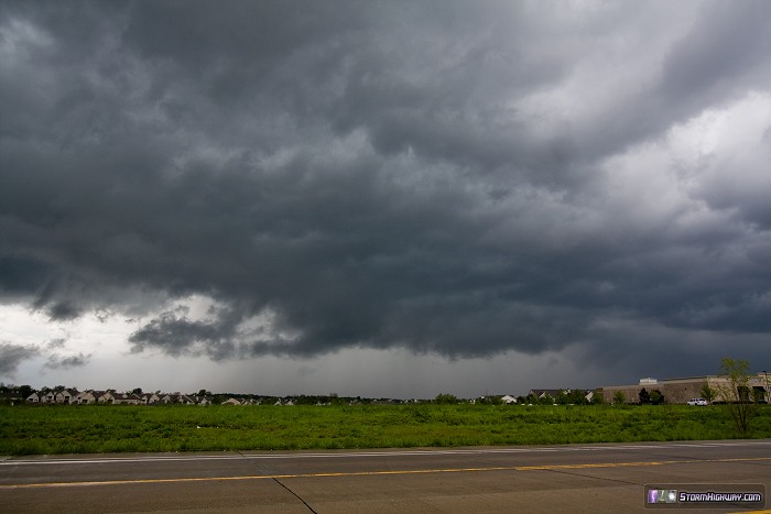 Storm near Dardenne Prairie, MO - May 9, 2013
