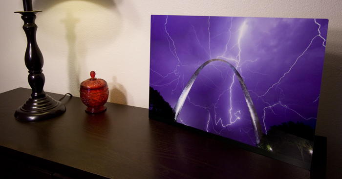A 12x18 metal print from the Storm Highway Gallery