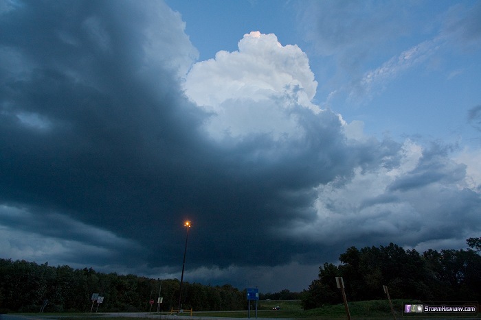 Storm near Mount Vernon, IL - October 4, 2013