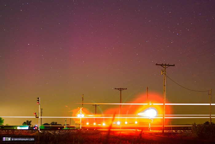 Auroras over New Baden, IL - October 8, 2013