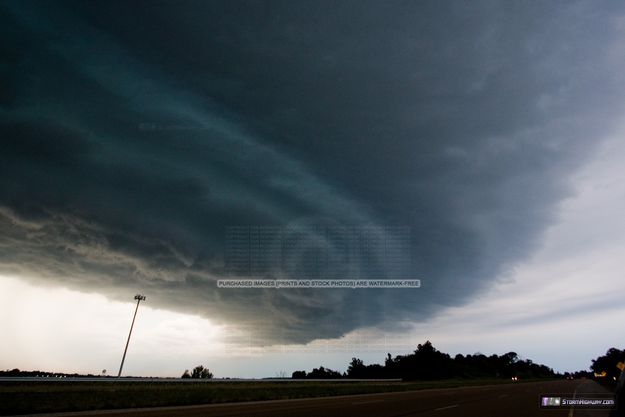 Storm at Wood River, Illinois - August 6, 2014