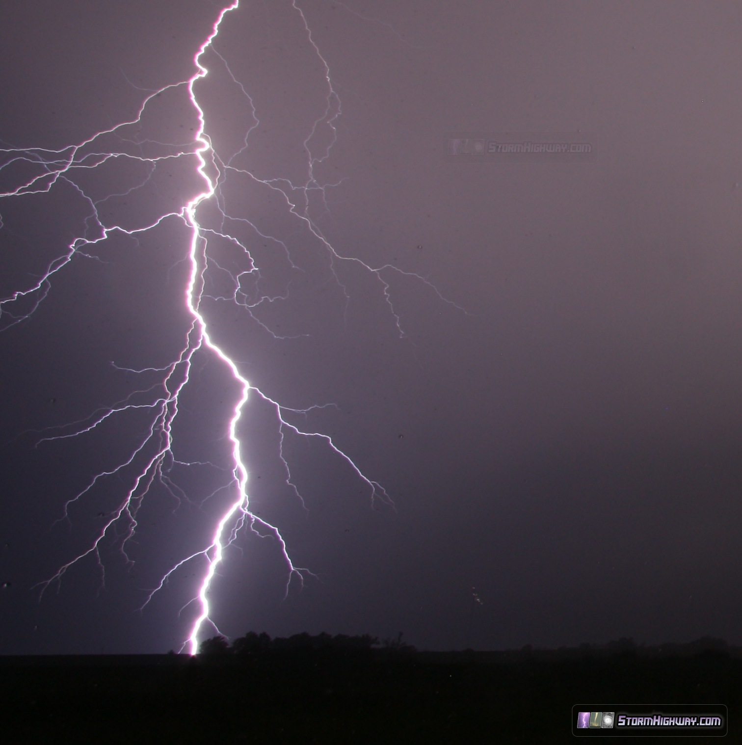 Lightning at Hiawatha, Kansas - June 3, 2014