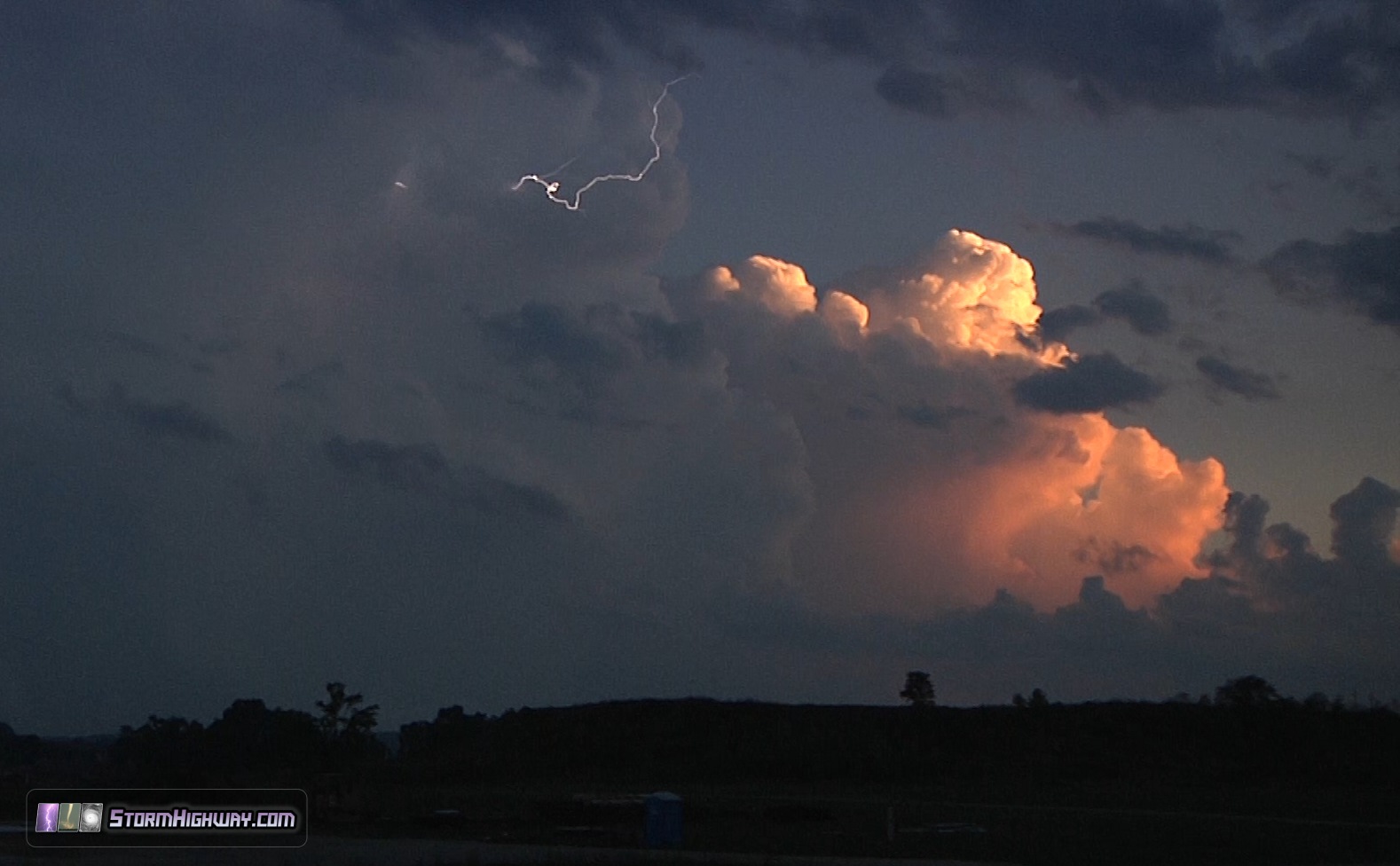 Lightning at Grayson, Kentucky - July 27, 2014