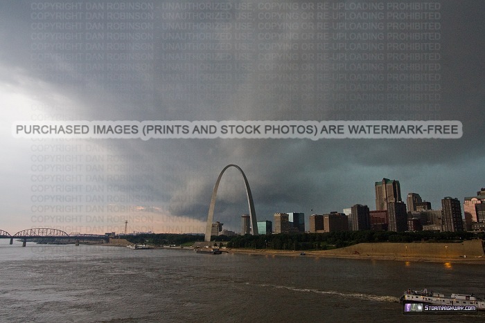 Storm over St. Louis