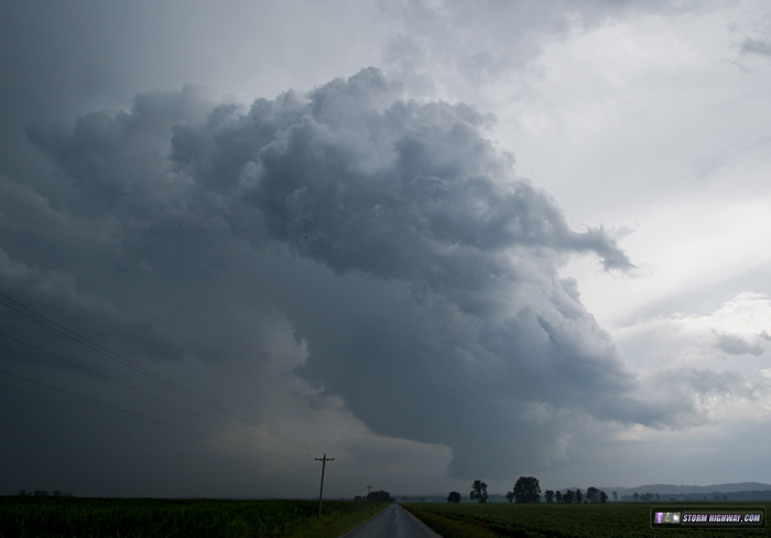 Supercell near Louisiana