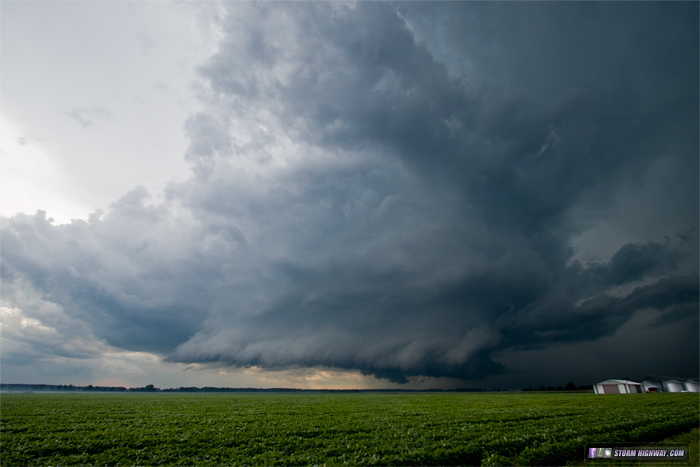 Supercell near Louisiana