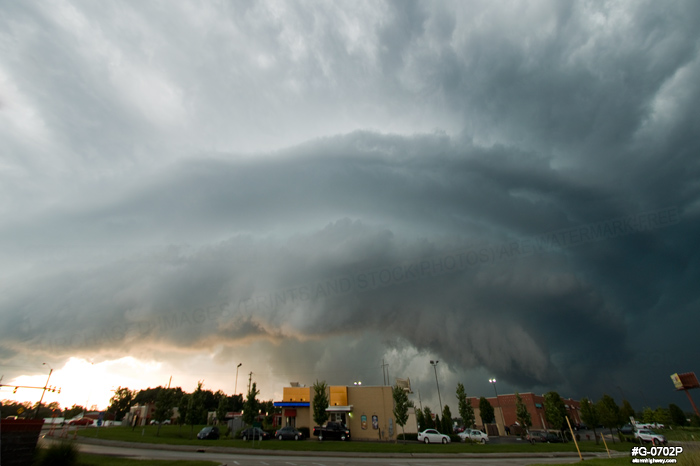 Supercell at O'Fallon, MO