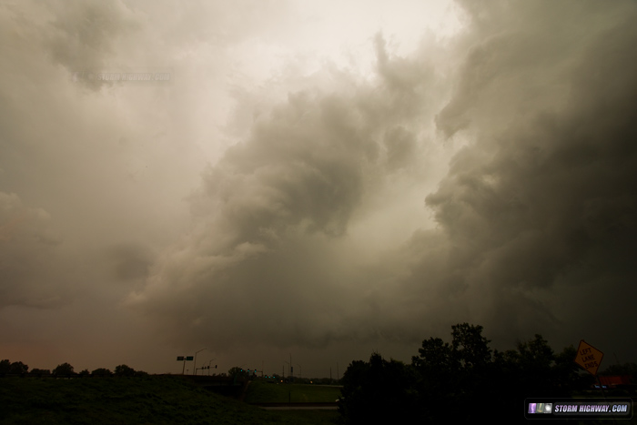 Occluded meso at St. Peters, MO