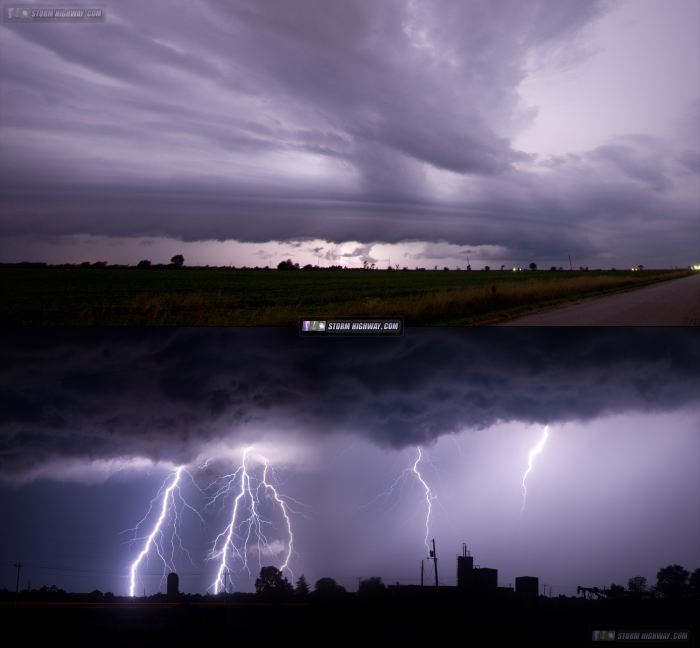 Lightning near Litchfield/Livingston, IL