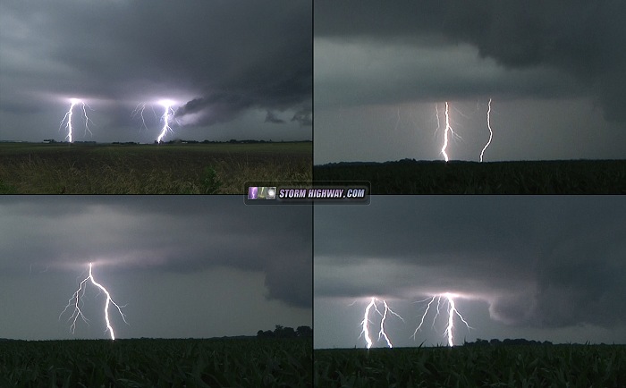 New Baden, IL lightning
