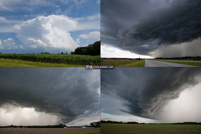 Southern IL storm montage