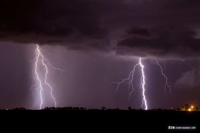 Lightning at New Baden IL