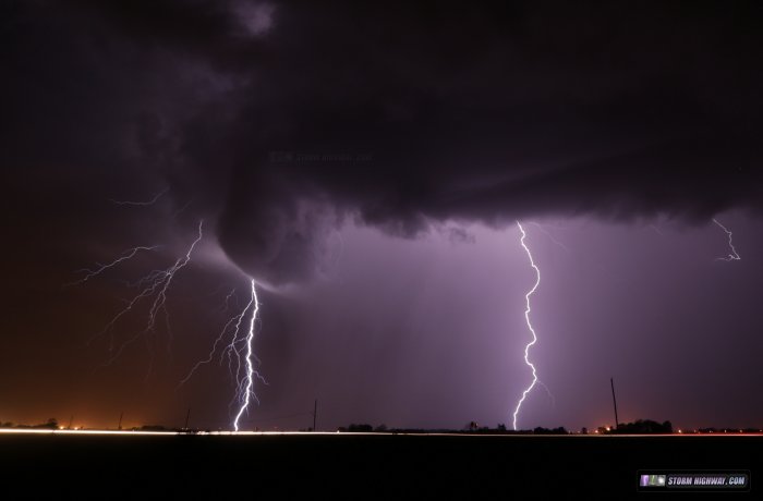 Lightning at New Baden IL