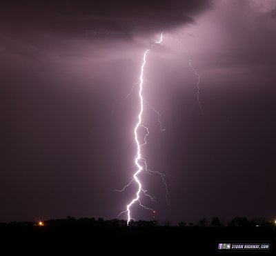 Lightning at New Baden IL