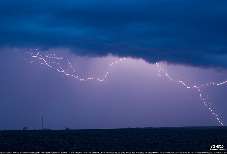 New Baden, IL lightning