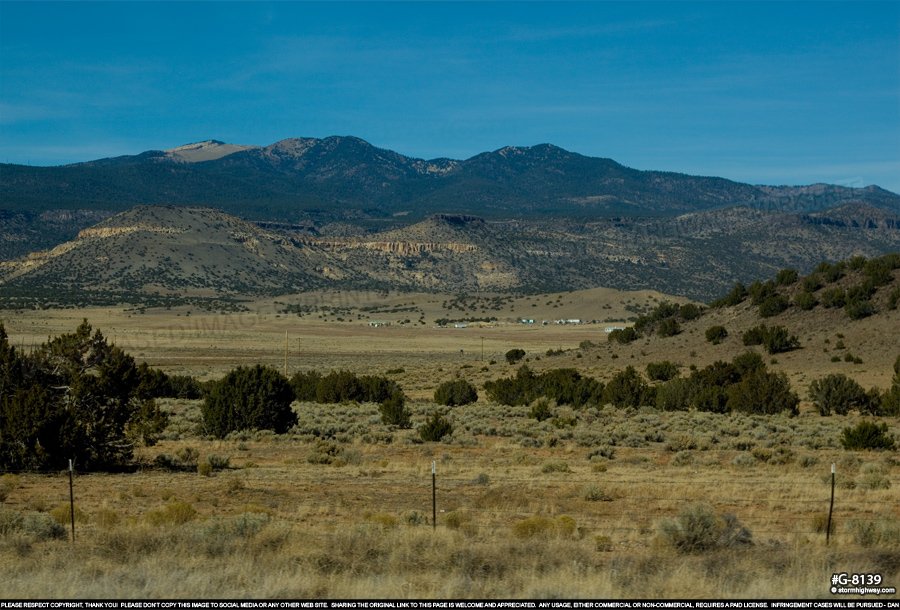 Mountains near Cubero, New Mexico