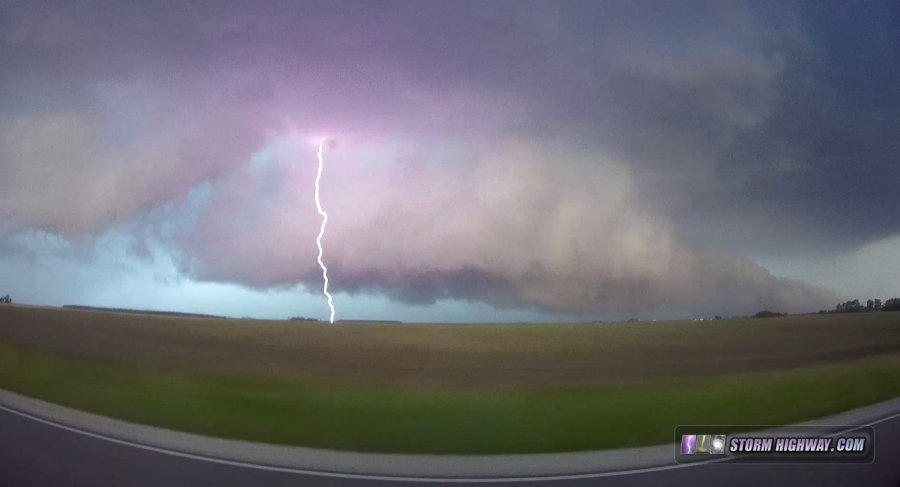 Central IL supercell - May 26, 2017