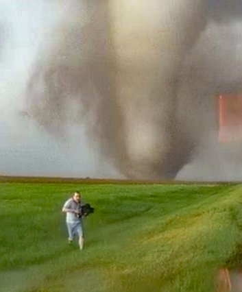 Dan with tornado