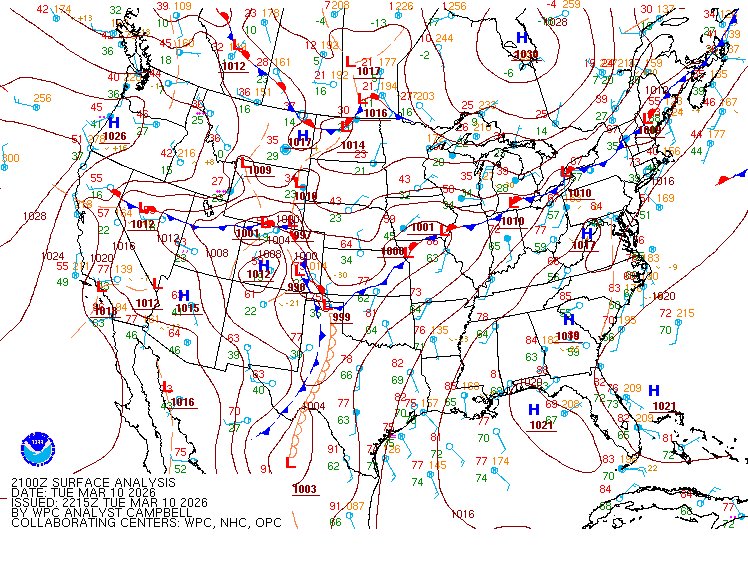 WPC surface anaylsis on March 10, 2026