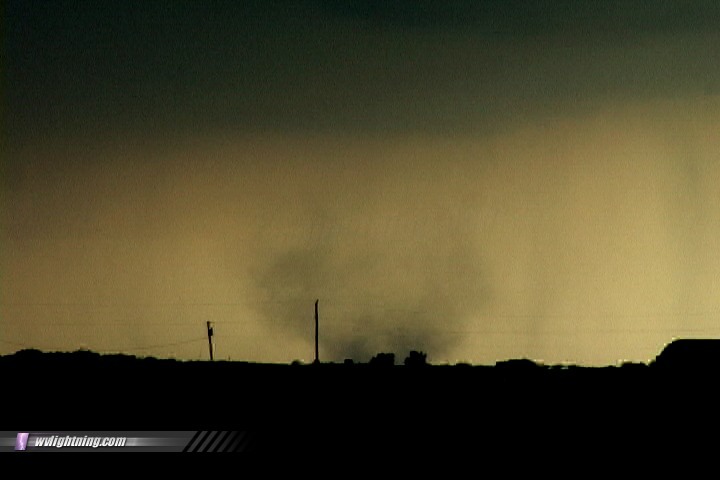 Tornado without a funnel