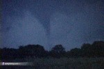 Tornado near Prue, Oklahoma