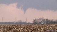 Tornado near Chapin, Illinois, February 20, 2014