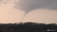 Tornado near Concord, Illinois, February 20, 2014