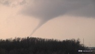 Tornado near Concord, Illinois, February 20, 2014