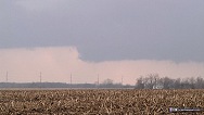 Wall cloud near Chapin, Illinois, February 20, 2014