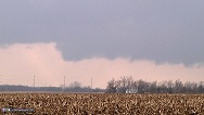 Wall cloud near Chapin, Illinois, February 20, 2014