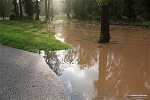 Flash flood wave