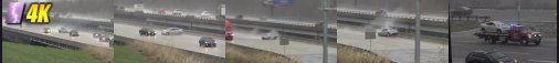 Icy Interstate 70 bridge accidents during April winter storm