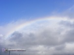 Tropical Storm Gabrielle rainbow