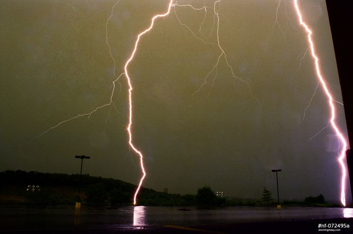 Double Close Lightning Strikes in Pittsburgh