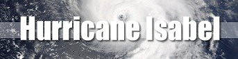 Hurricane Isabel photos and video