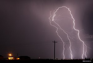 Rock Port, MO lightning