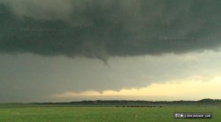 Tornado near Pine Bluffs, WY