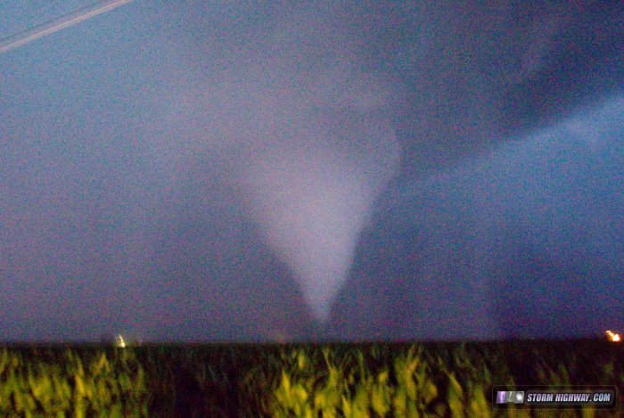 Tornado at Pontiac, Illinois - June 22, 2016