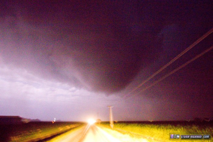 Tornado at Pontiac, Illinois - June 22, 2016