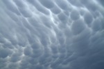 Mammatus clouds over Kansas