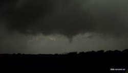 Funnel near Clinton, OK