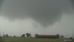 Jericho, TX wall cloud