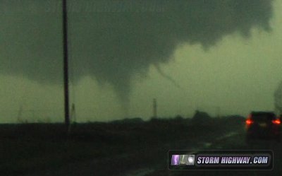 Tornadoes north of Dodge City