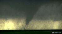 Touchdown of Bennington tornado