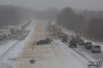 Icy interstate accidents