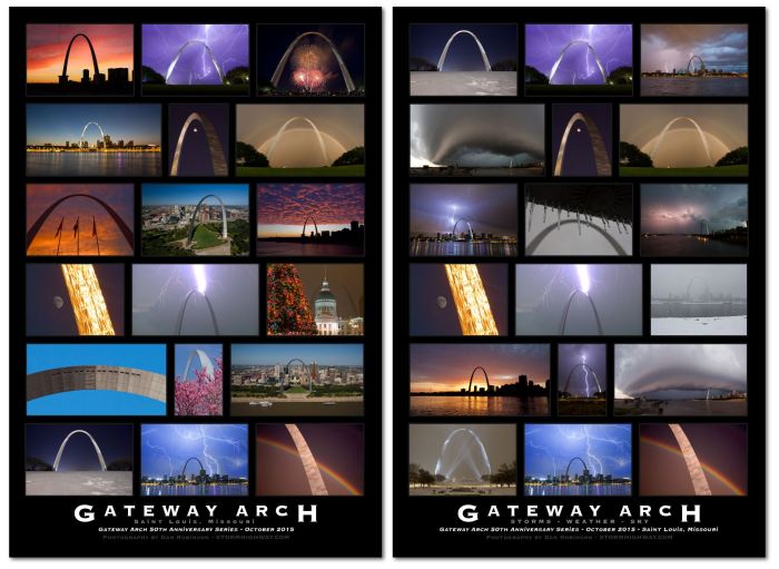 Gateway Arch 50th Anniversary Poster Prints