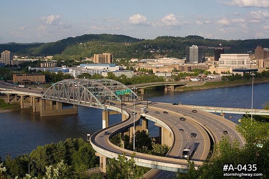 Fort Hill Bridge and Downtown