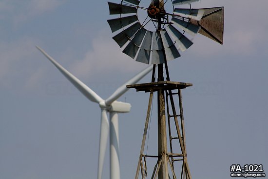 Old and new wind power