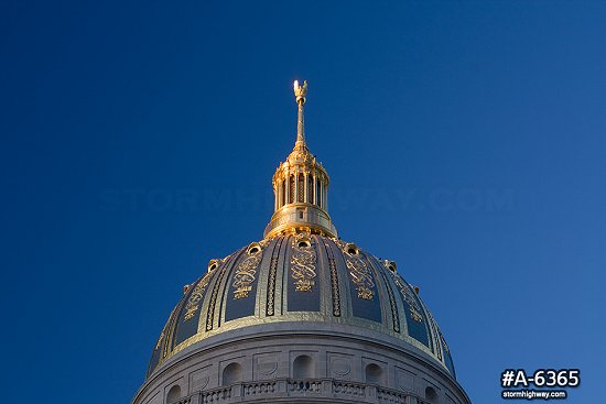 Twilight Capitol blue sky